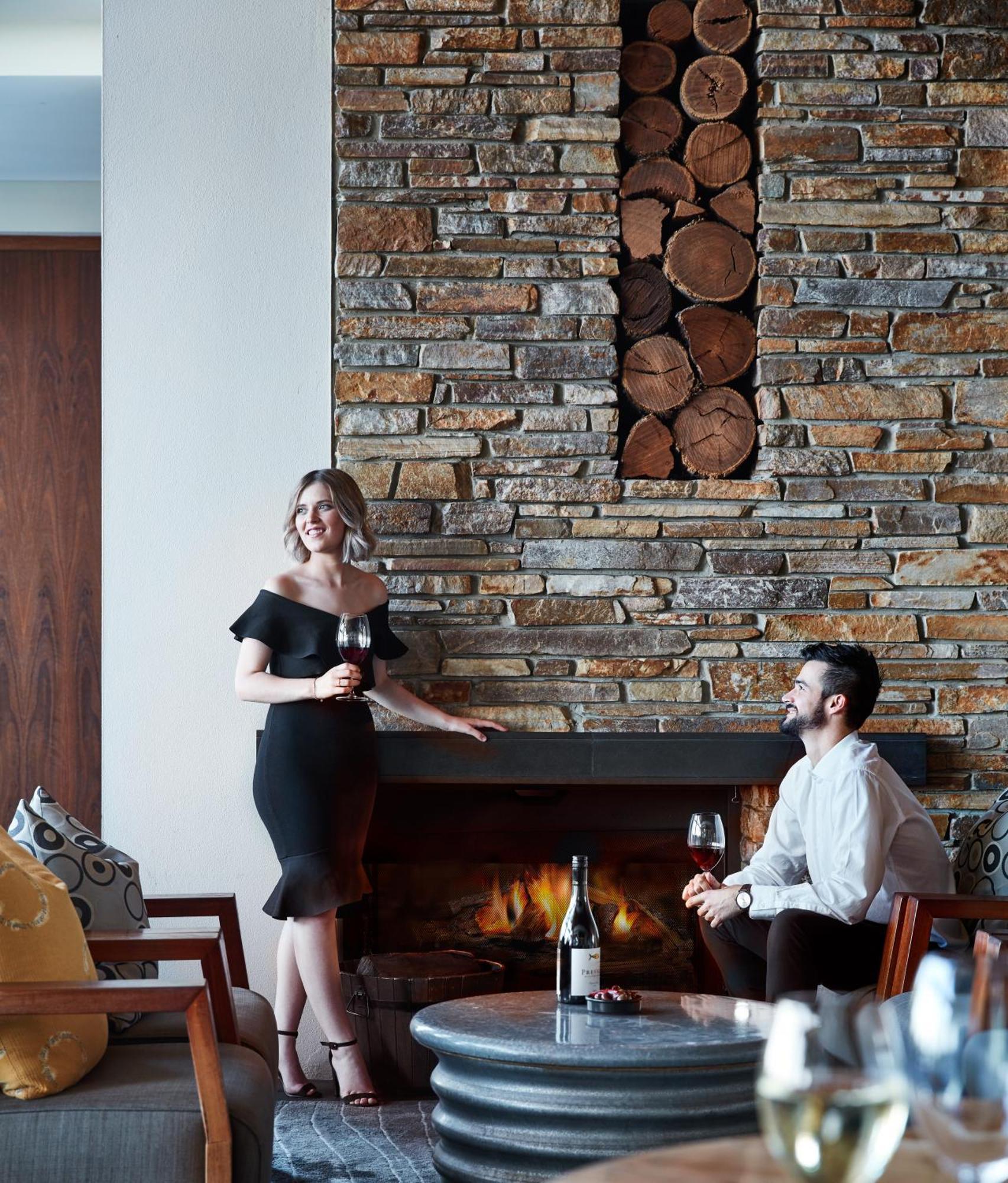 Pullman Bunker Bay Resort Margaret River Dunsborough Exterior photo A fireplace in a hotel